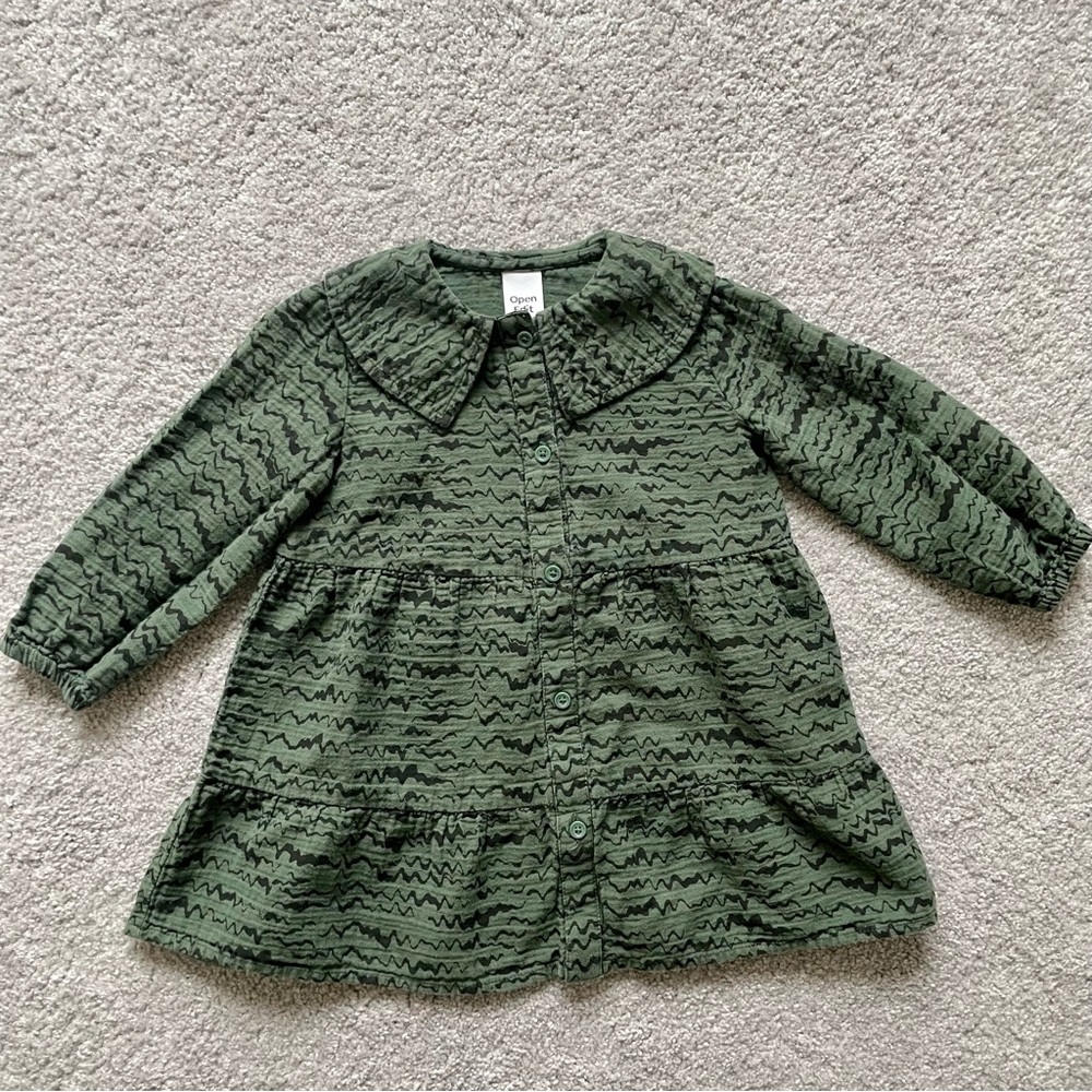 Open Edit Toddler Cotton Dress